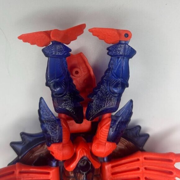 Razorclaw Parts TRANSFORMERS Beast Wars INCOMPLETE with Gun 1996 Kenner crab - Picture 3 of 4